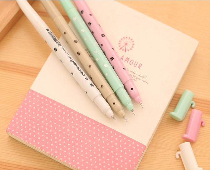 Japanese Cartoon Cat Gel Pen