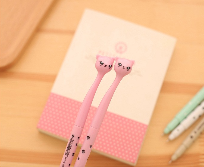 Japanese Cartoon Cat Gel Pen