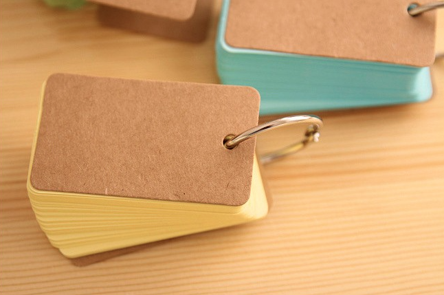 Colorful Key Ring Memo Pad