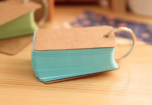 Colorful Key Ring Memo Pad