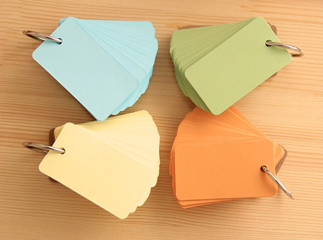Colorful Key Ring Memo Pad