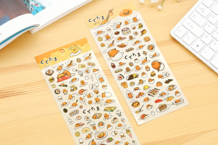Gudetama Lazy Egg Stickers