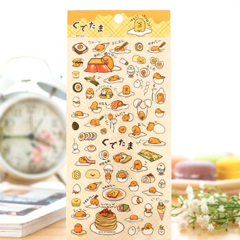 Gudetama Lazy Egg Stickers