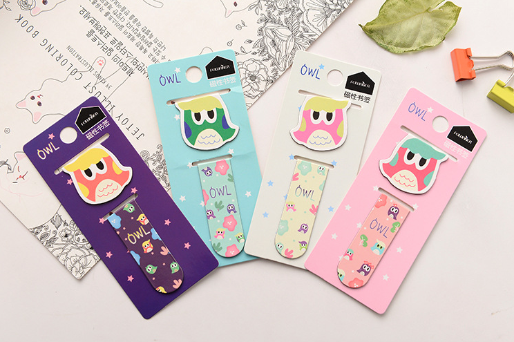 Animal & Fruit Magnetic Bookmarks