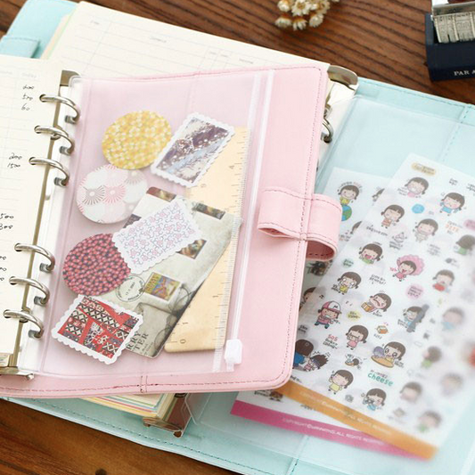 Transparent Plastic Storage Pocket