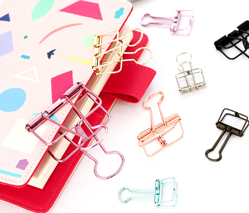 Vintage Metal Binder Clips