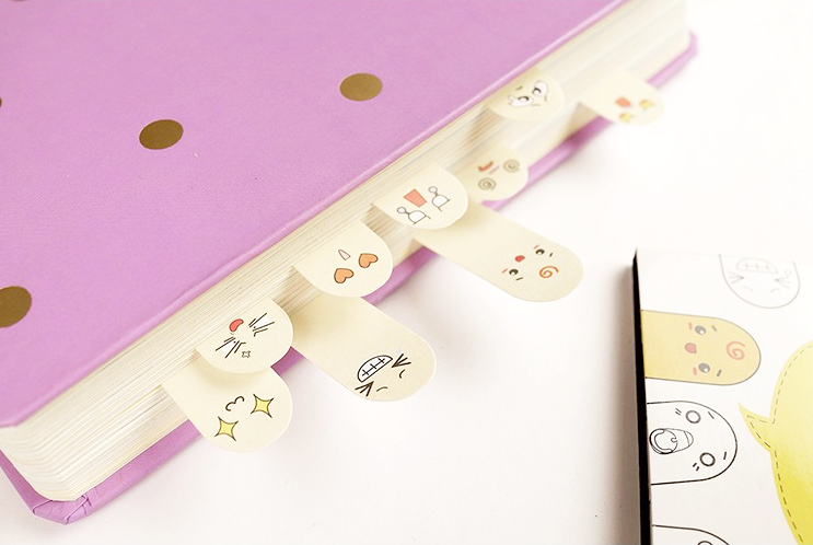 Moody Fingers Index Sticky Notes