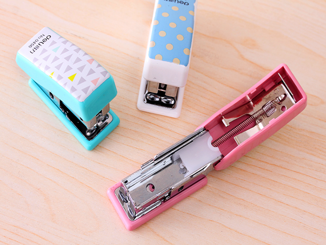 Mini Geometric Pattern Stapler