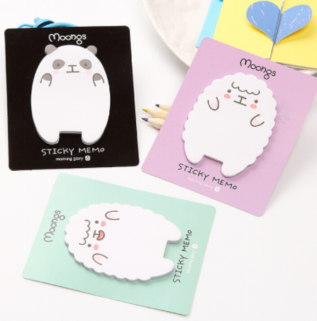 Sheep & Panda Sticky Notes
