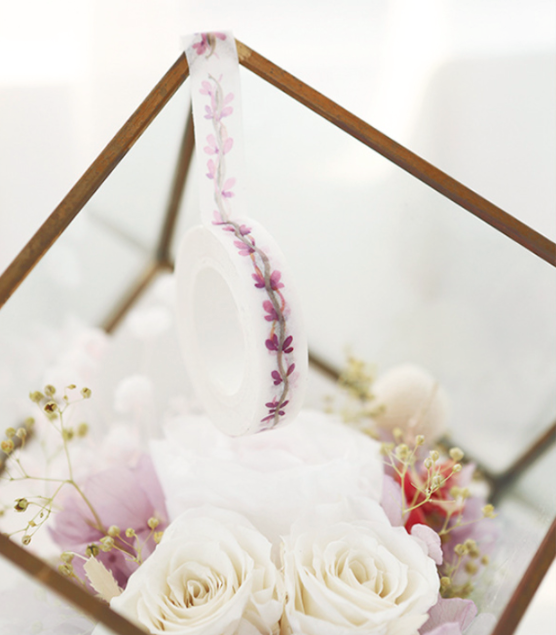 Slim Purple Watercolor Washi Tape