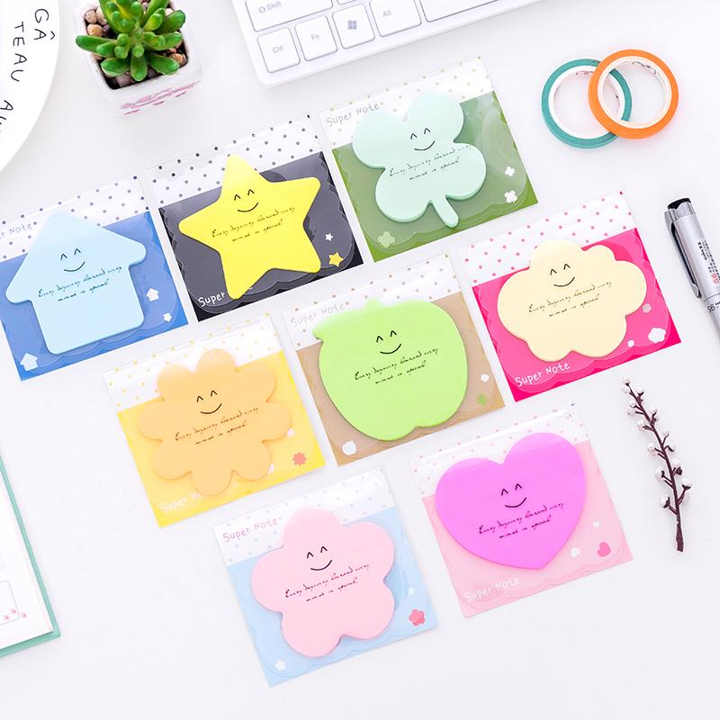 Smiley Adhesive Memo Pad