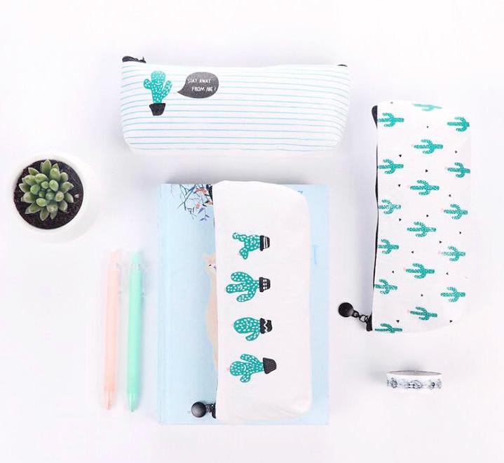 Succulent Plants Pencil Case