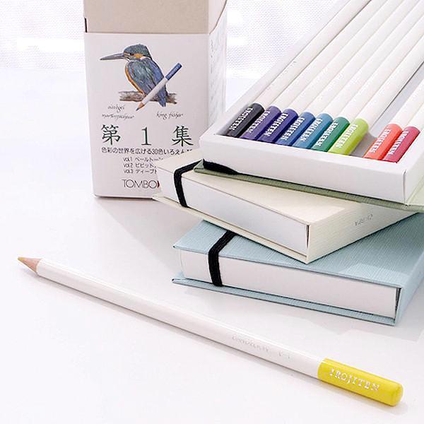 Tombow Irojiten Colored Pencil Dictionary - 30 Color Set - Rainforest