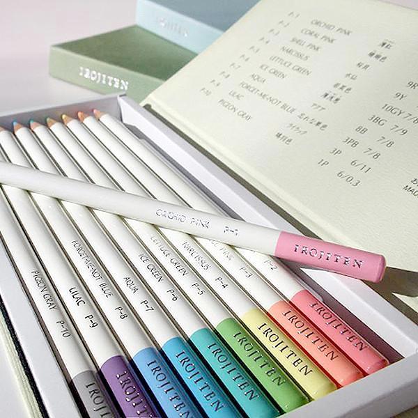 Tombow Irojiten Colored Pencil Dictionary - 30 Color Set - Rainforest
