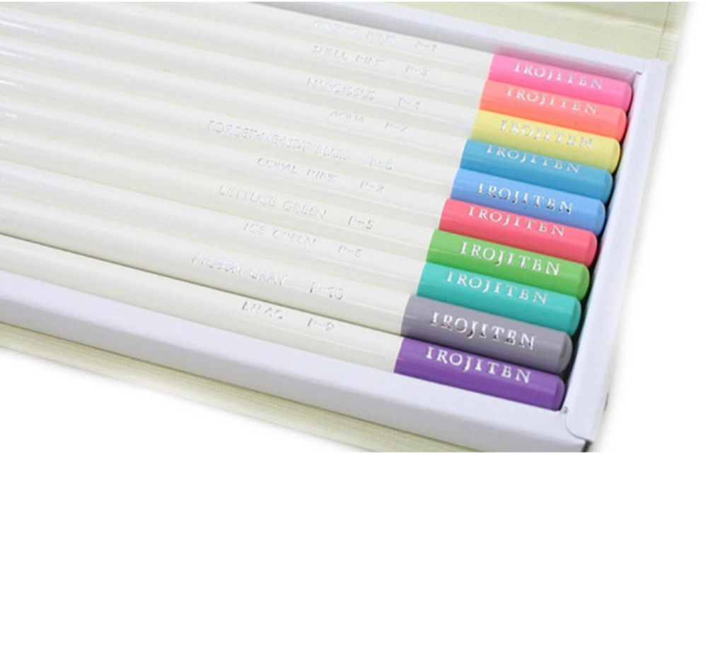 Tombow Irojiten Colored Pencil Dictionary - 30 Color Set - Rainforest