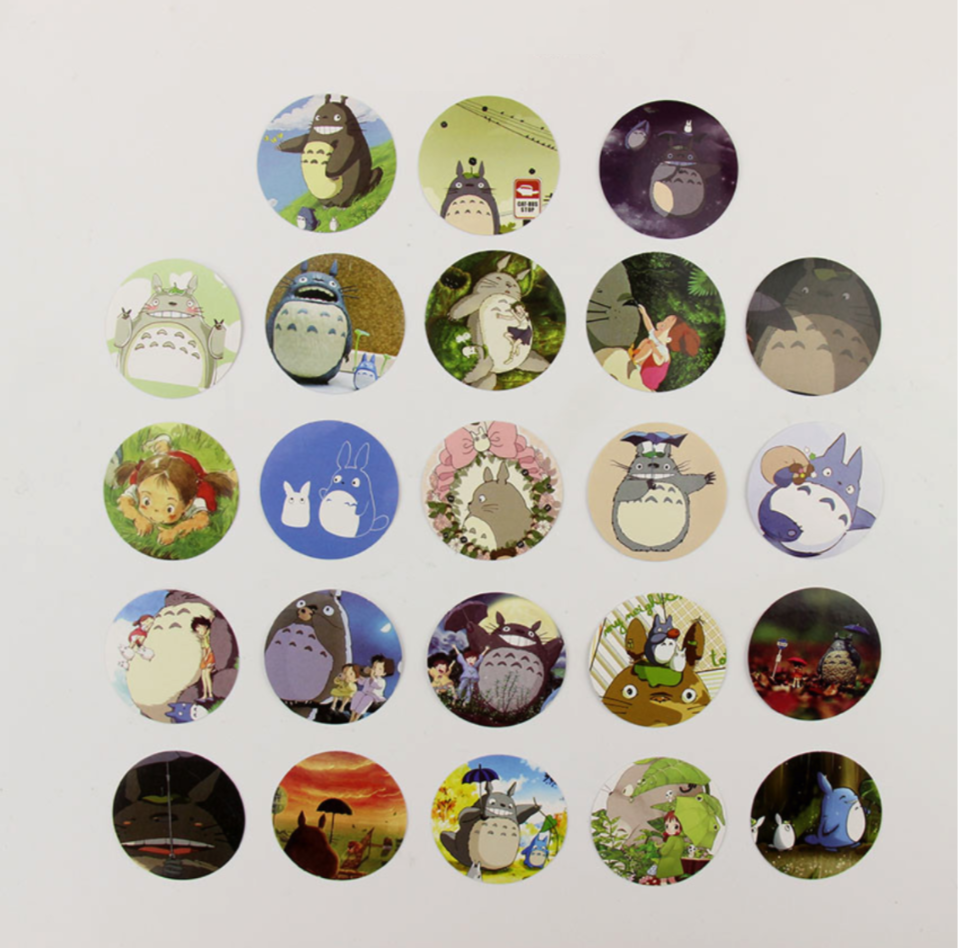 Totoro Paper Stickers