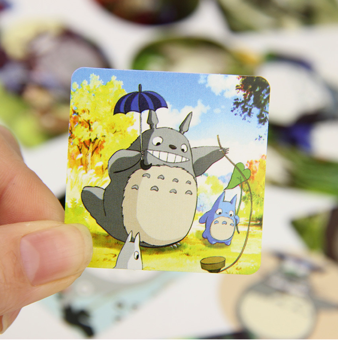 Totoro Paper Stickers