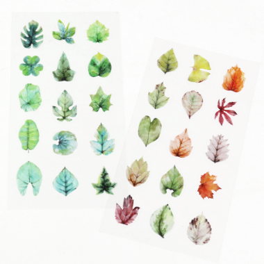 Tree Leaves Decorative Stickers