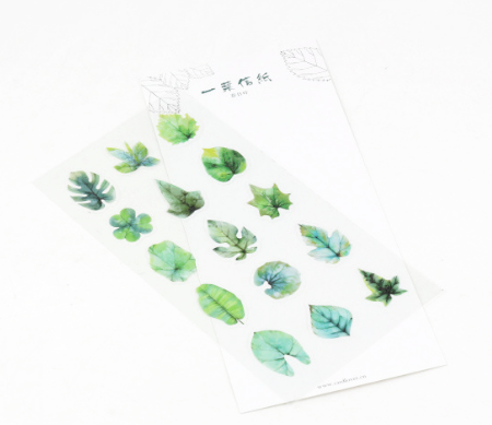 Tree Leaves Decorative Stickers