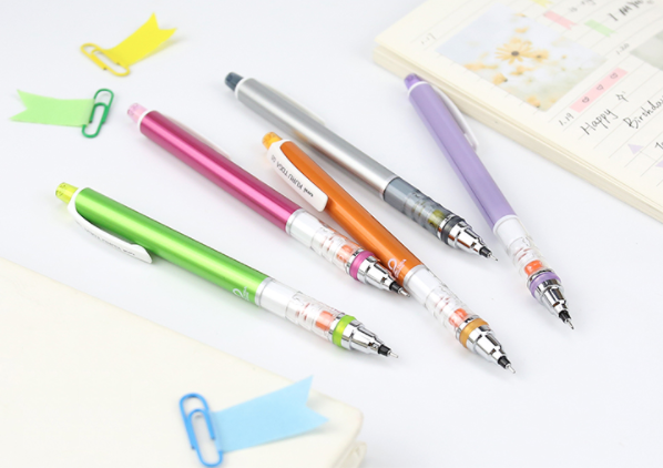  Uni Kurutoga Mechanical Pencil Standard, 0.5mm, Violet  (M54501P.12) : Office Products