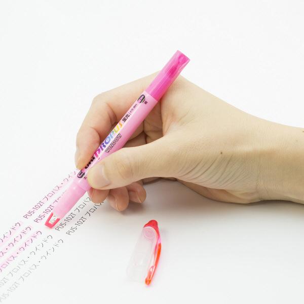 Uni Propus Window Highlighter: 5 Color Set