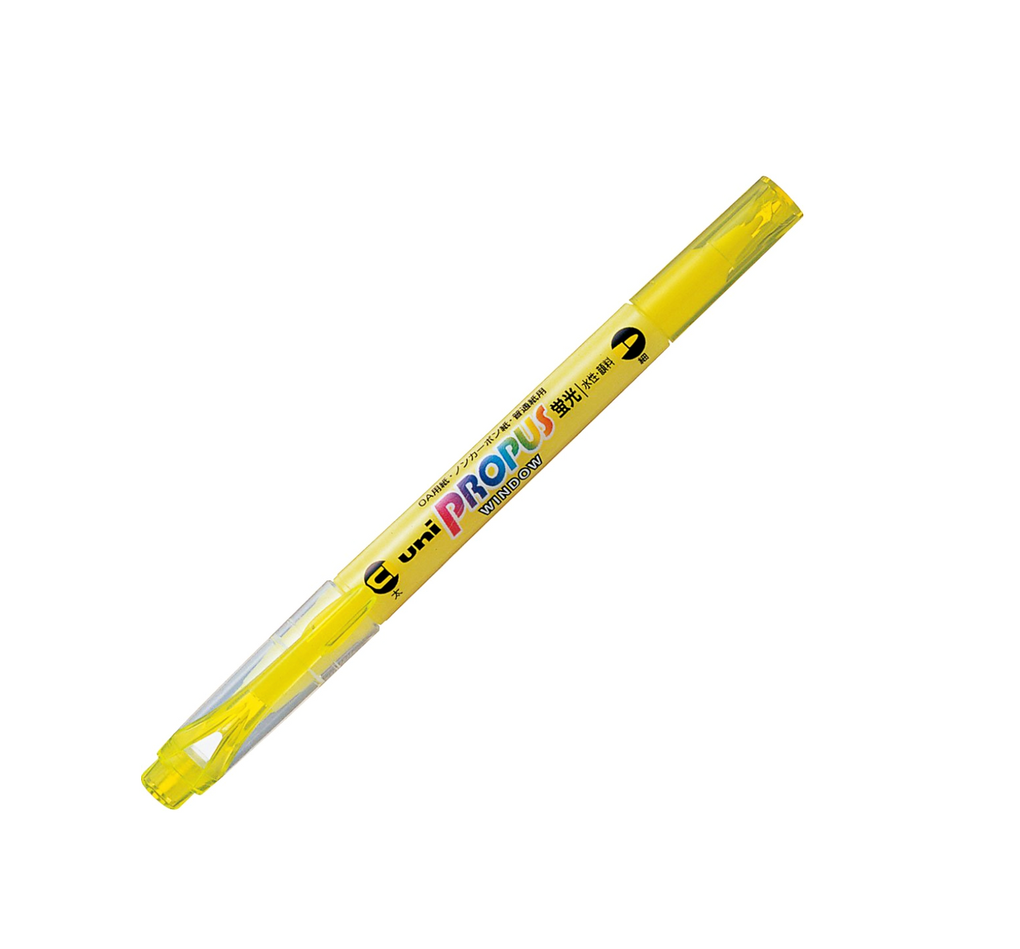 Uni Propus Window Highlighter: 5 Color Set