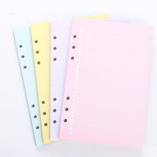 Unicolor Planner Paper Refills