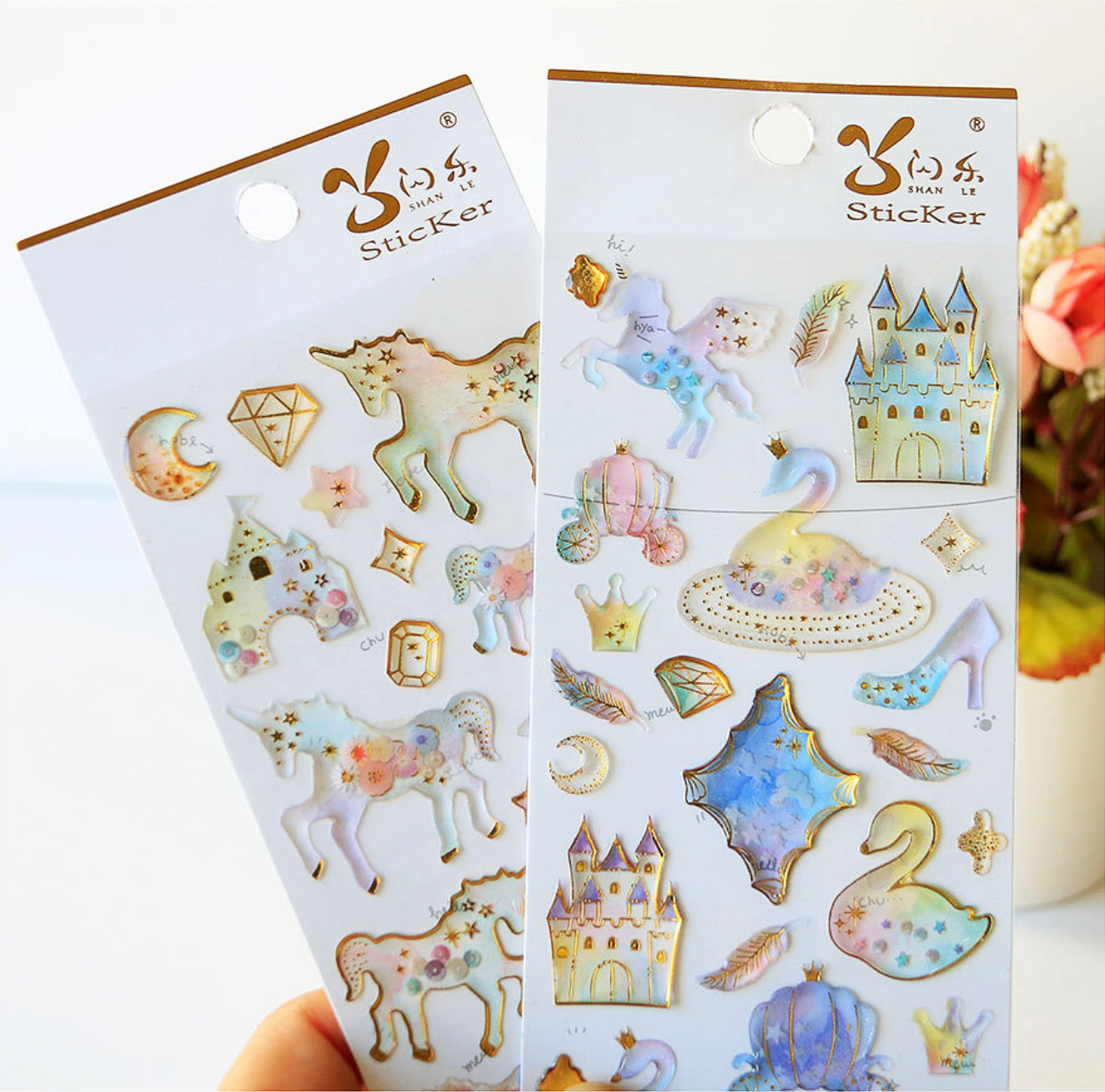 Sweet Dream Star & Unicorn Stickers