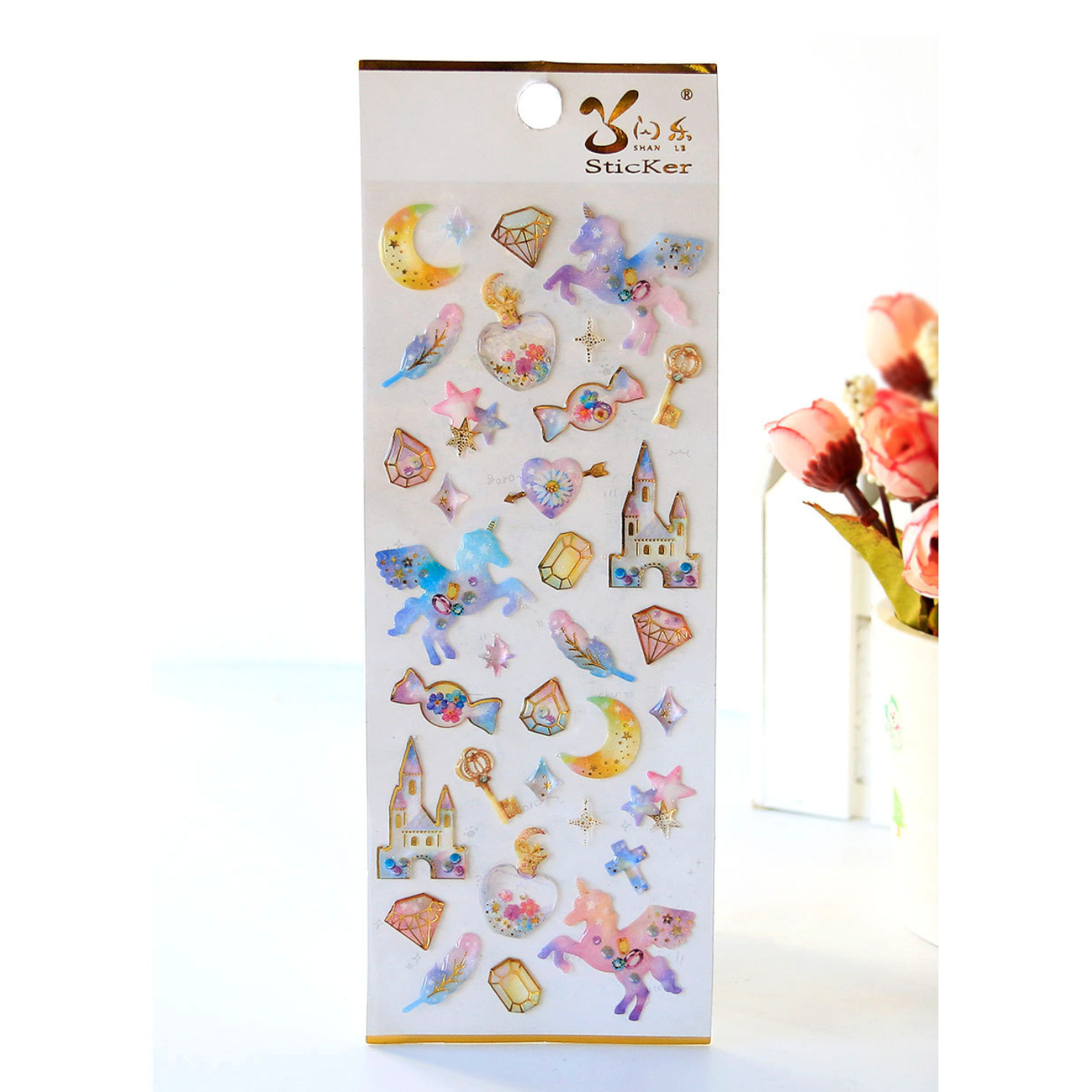 Sweet Dream Star & Unicorn Stickers