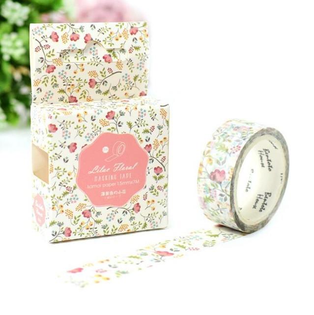 Vintage Flowers Masking Tape