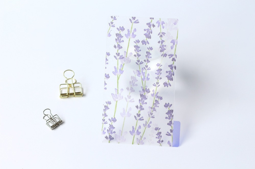 A5/A6 Watercolor Nature Planner Dividers