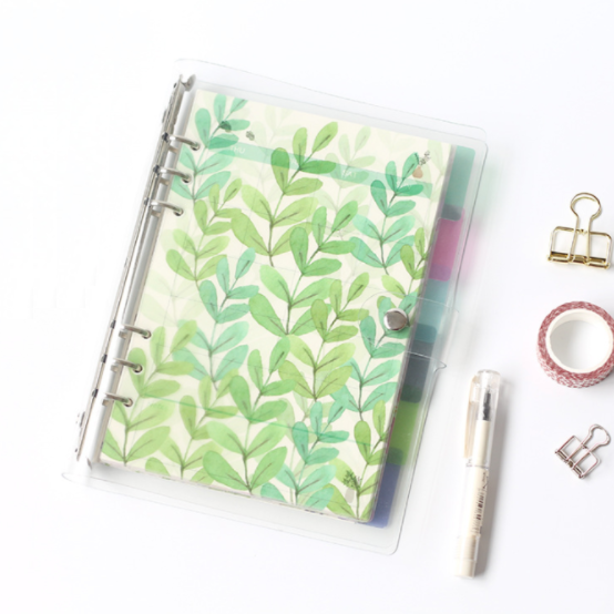 A5/A6 Watercolor Nature Planner Dividers