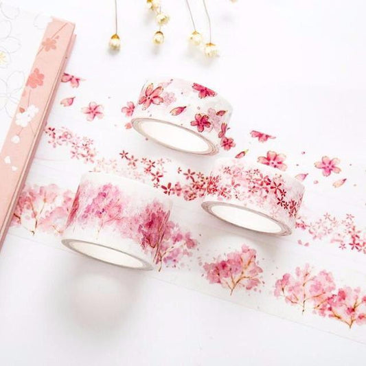Watercolor Sakura Washi Tape