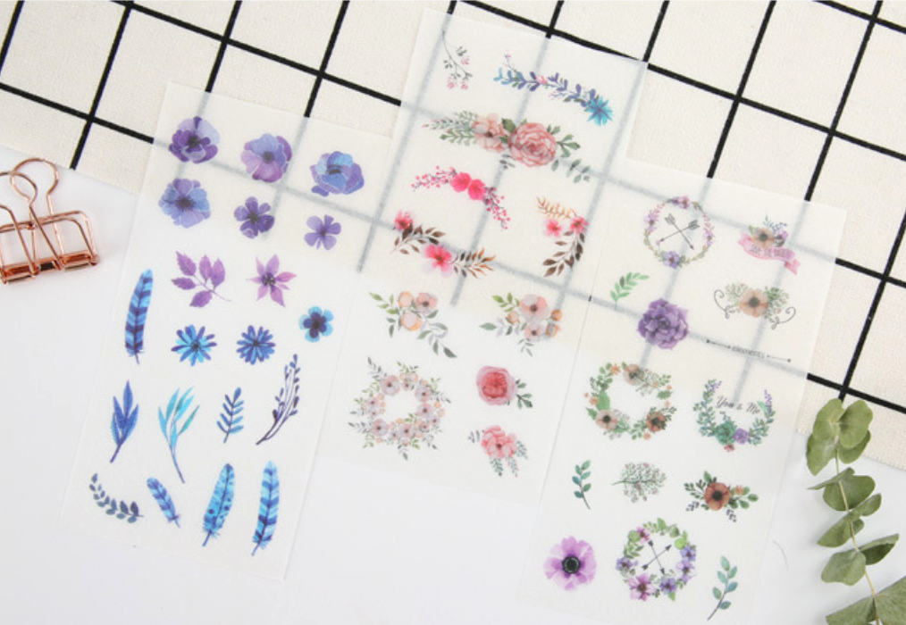 Wild Nature Sticker Set - In Bloom