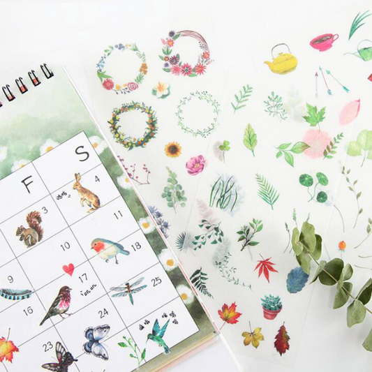 Wild Nature Sticker Set - Summertime