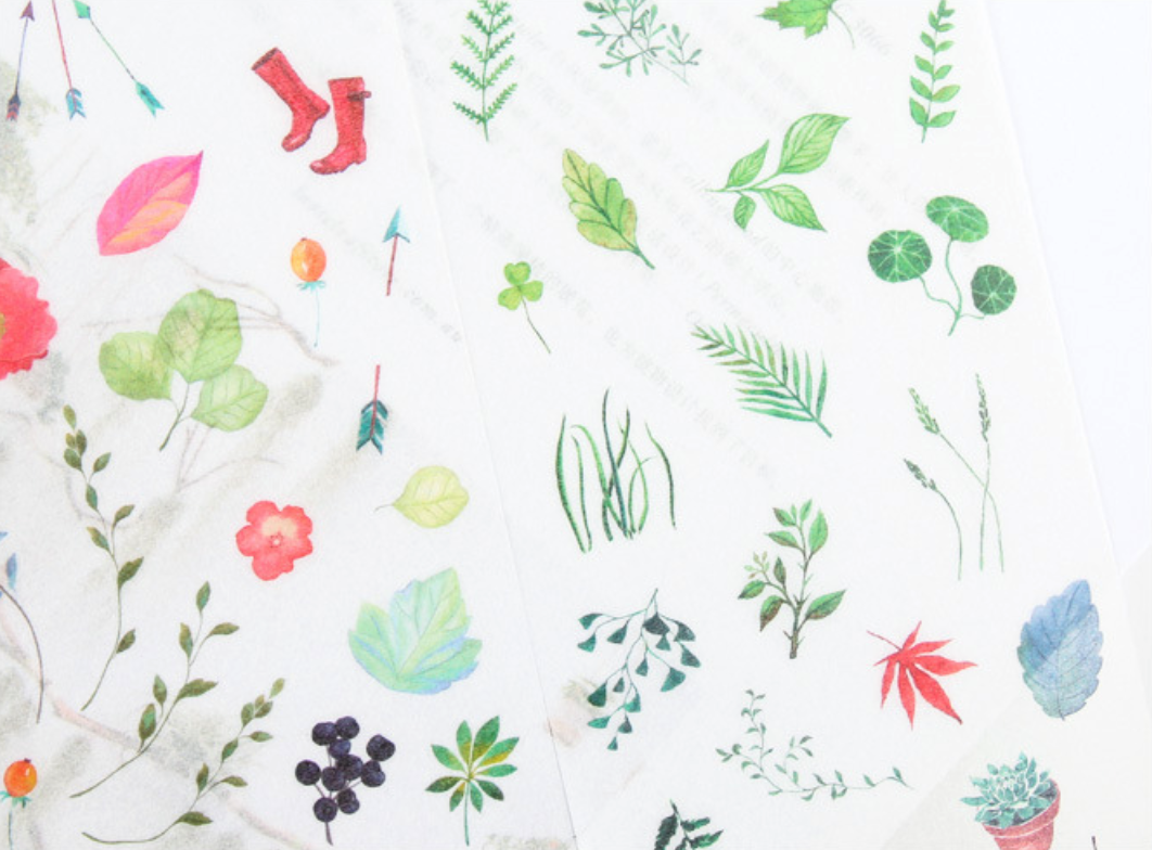 Wild Nature Sticker Set - Summertime