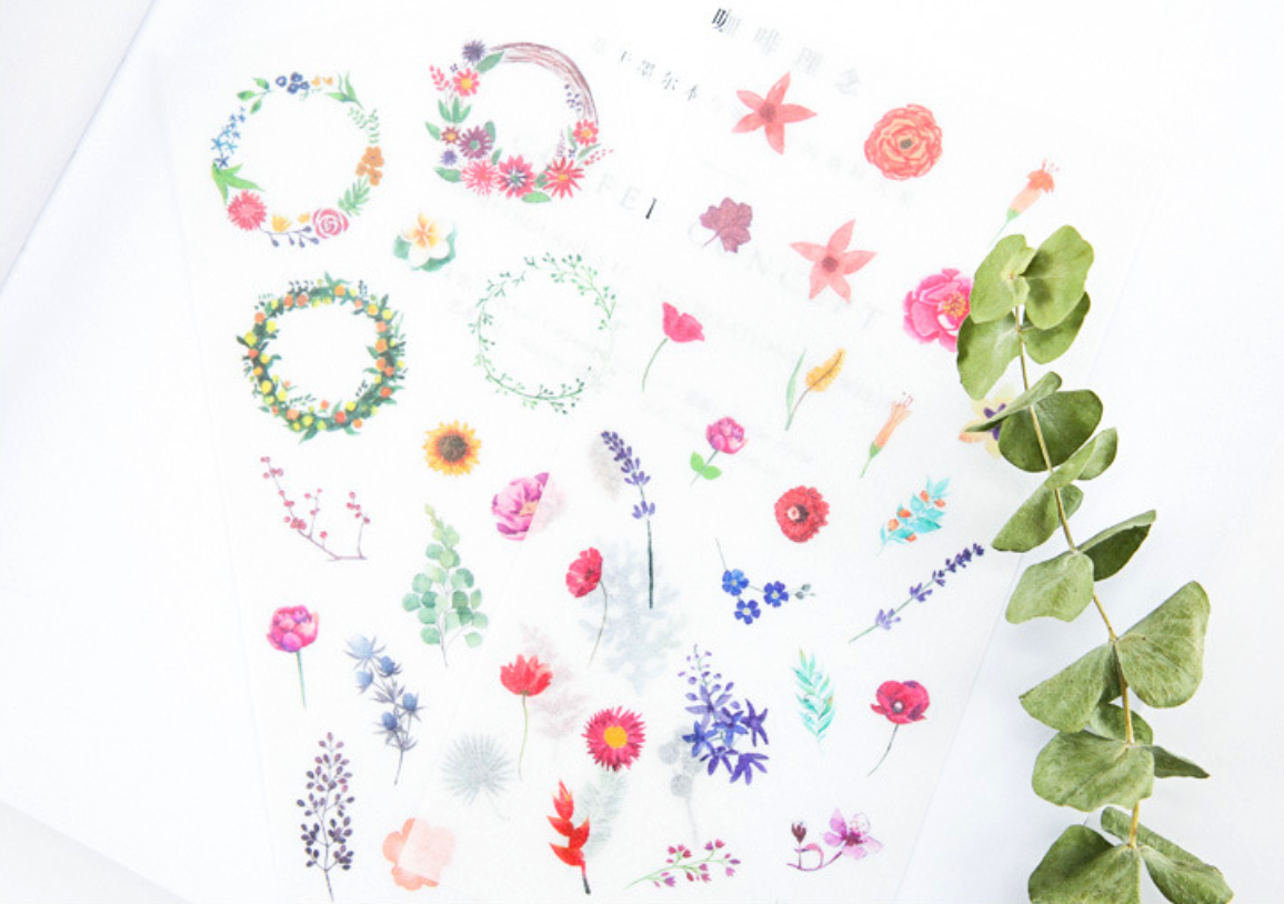 Wild Nature Sticker Set - Summertime