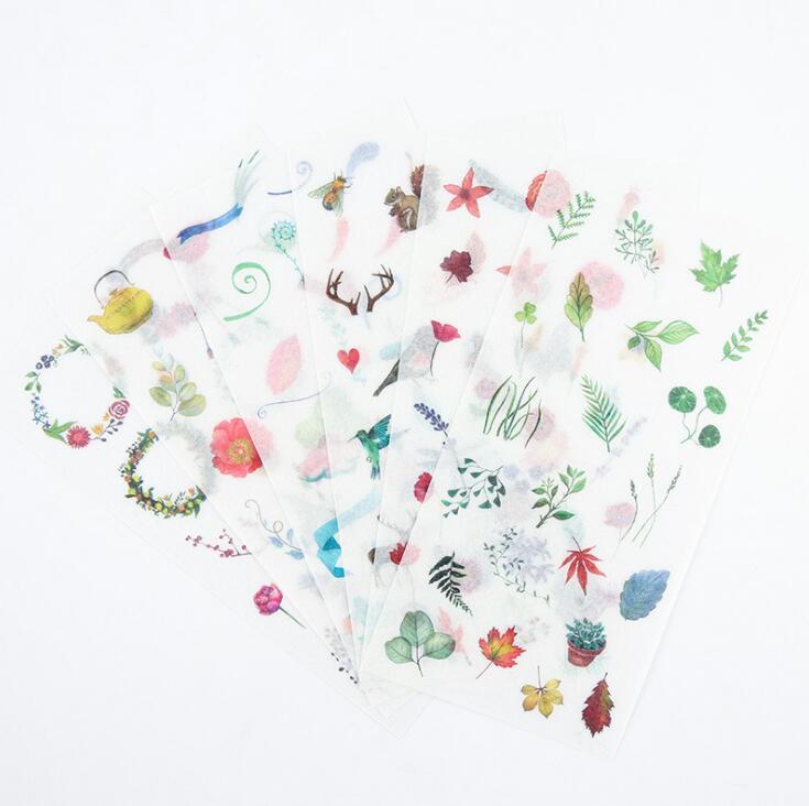 Wild Nature Sticker Set - Summertime