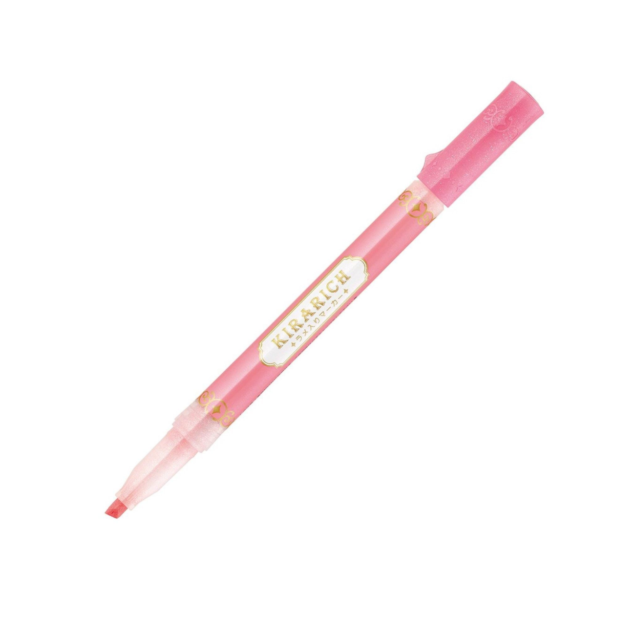 Zebra Kirarich Glitter Highlighters - 5 Color Set
