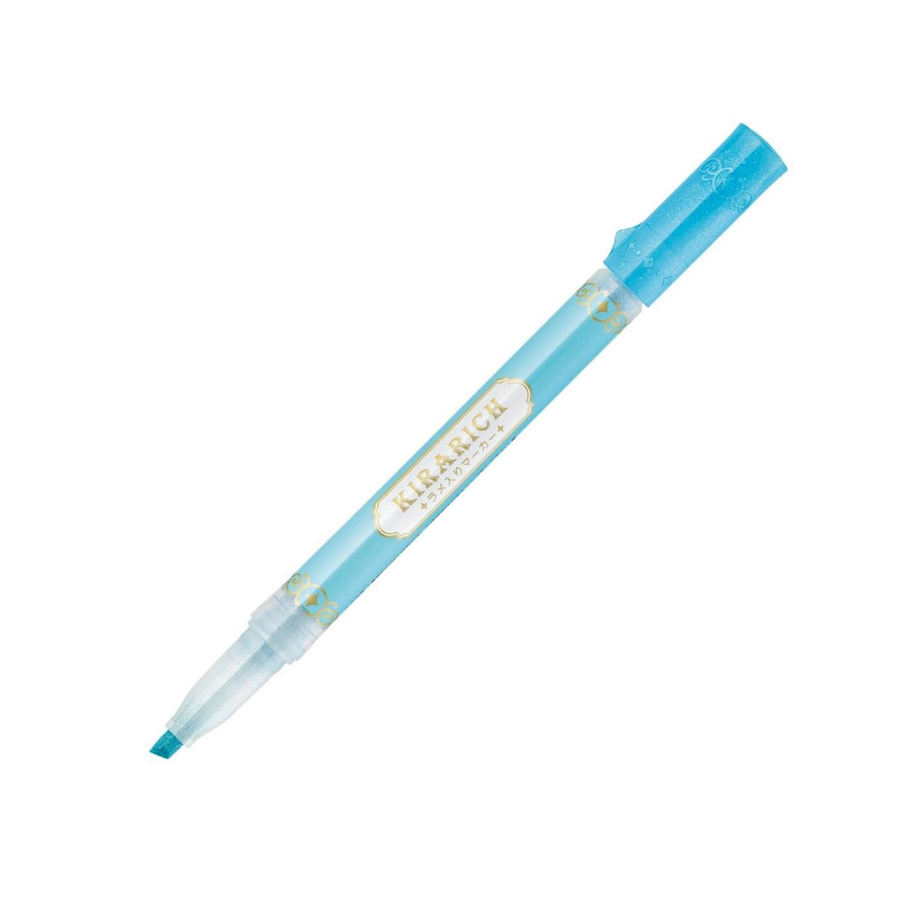 Zebra Kirarich Glitter Highlighters - 5 Color Set