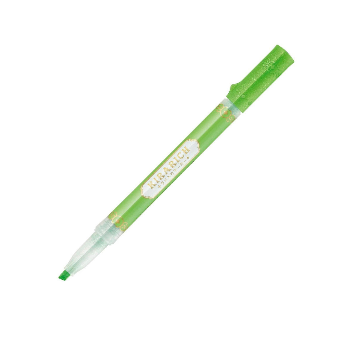 Zebra Kirarich Glitter Highlighters - 5 Color Set