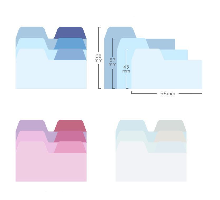Colorful Indexes Memo Pad Sticky Notes