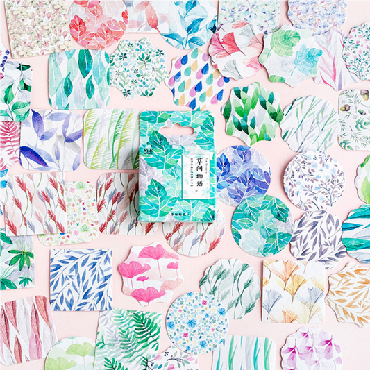 Leaf Pattern Decorative Stickers