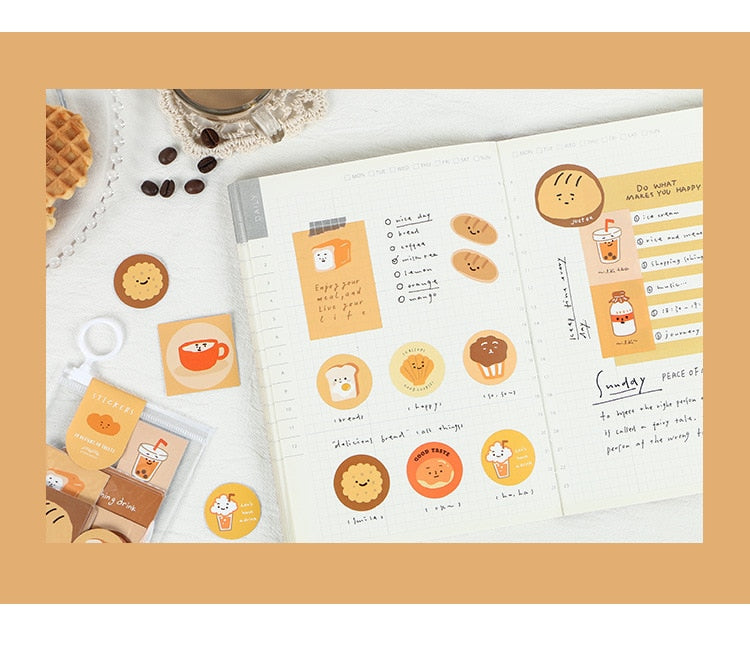 Kawaii Journal Decorative Album Stickers
