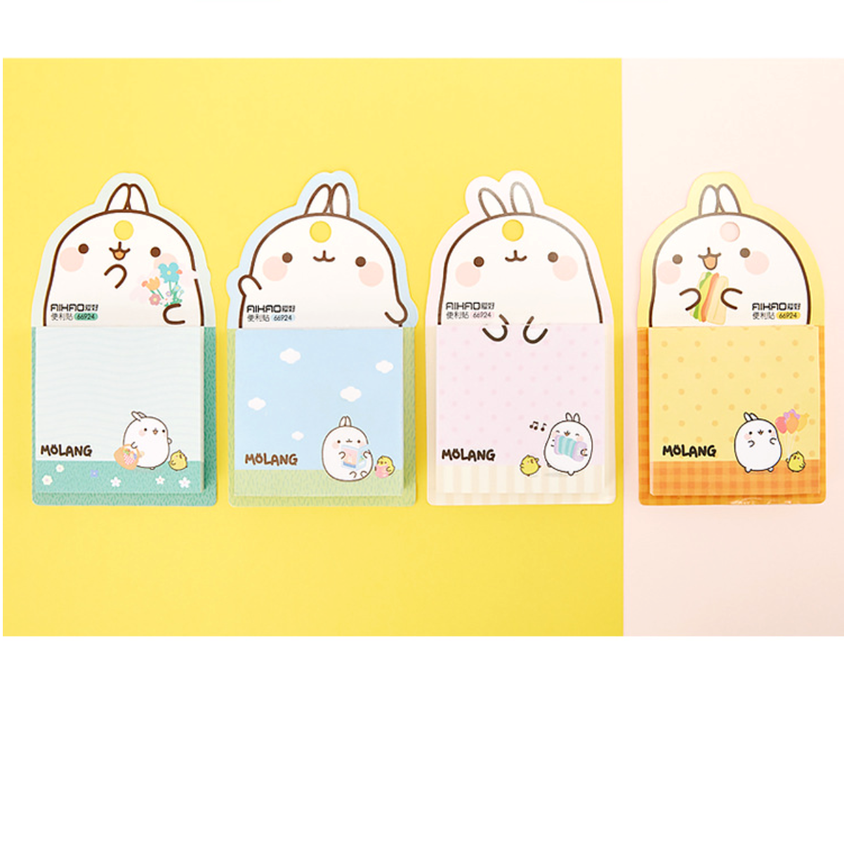 Molang Pick N Mix Cute Kawaii Podgy Rabbit Mini Sticky Notes Memos Version  2 -  Norway