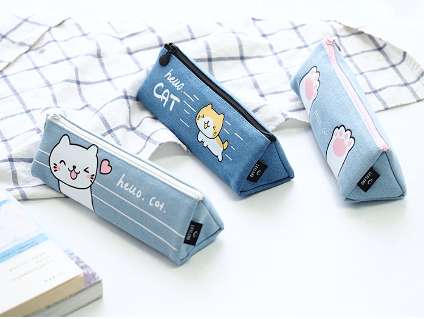 Hello Neko Pencil Case