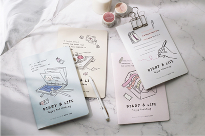 Diary & Life Creative Notebook (4 Types)