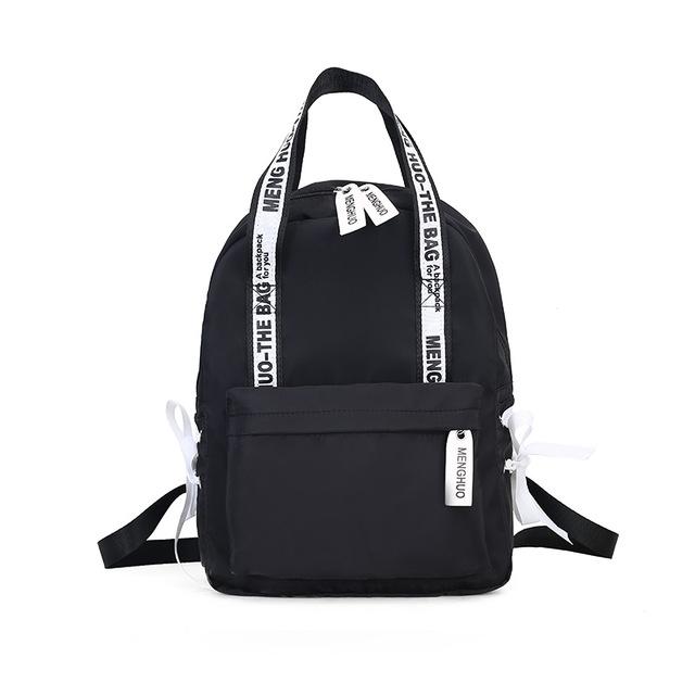 Korean Style Nylon Backpack (4 Colors)