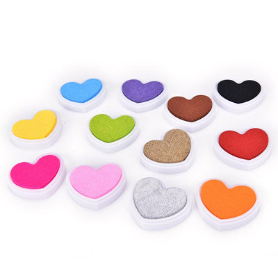Classic Heart Shaped Ink Pad