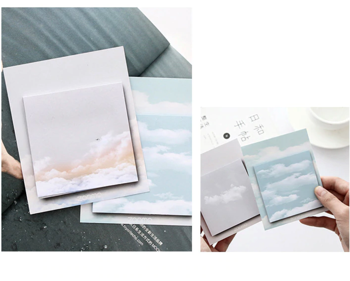 Cloudy Sky Sticky Notes